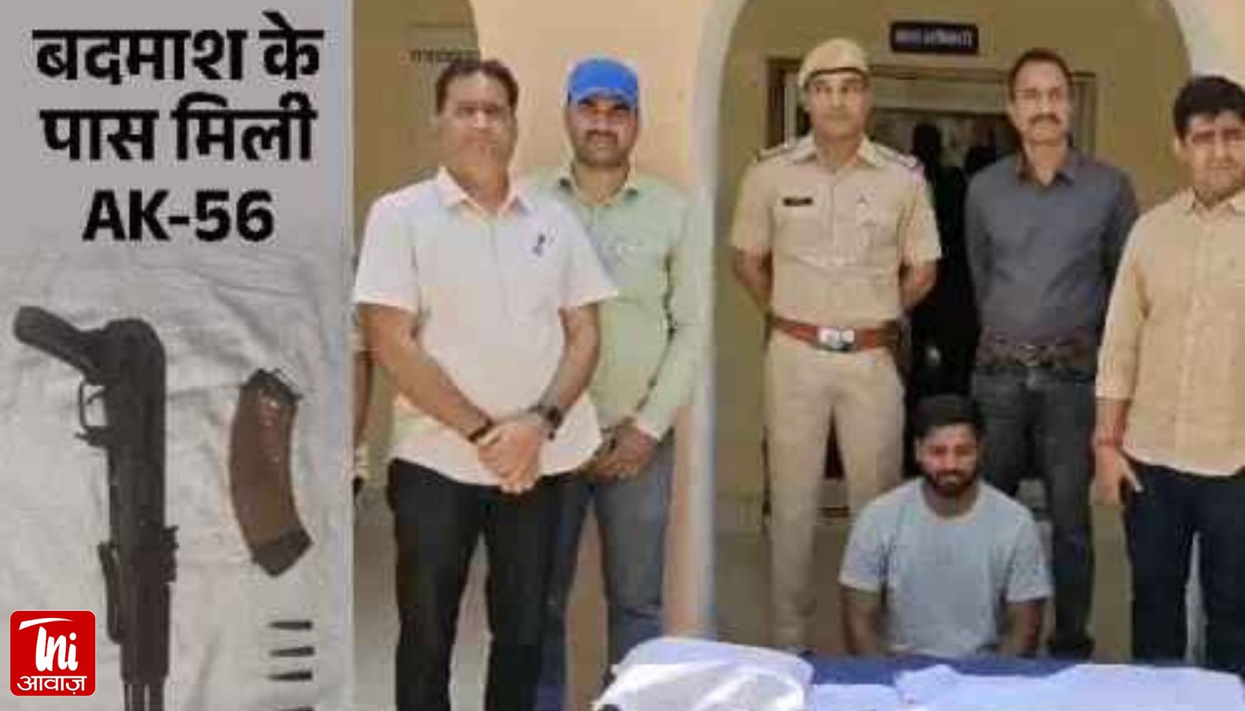 पपला गुर्जर को थाने से भगाने वाला कुख्यात गैंगस्टर राजवीर उर्फ लारा गिरफ्तार: 6 साल पहले की थी AK-47 से फायरिंग
