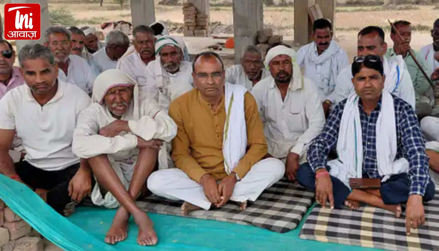 176 दिन से धरने पर बैठे ग्रामीण: कुतकपुर की चरागाह भूमि पर 220 केवी जीएसएस का विरोध, विधायक के गेट पर आंदोलन की चेतावनी