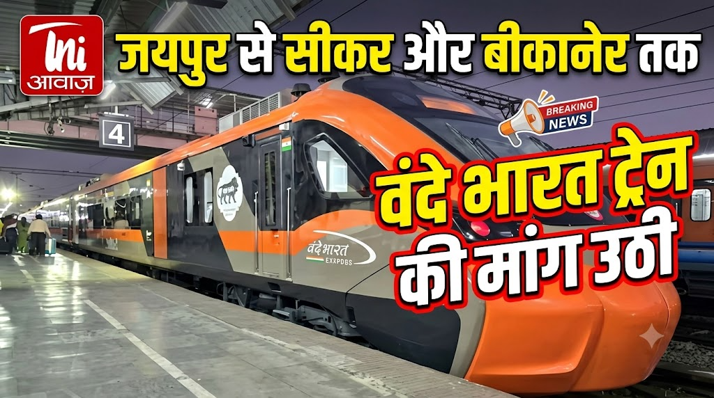 जयपुर से सीकर और बीकानेर तक वंदे भारत ट्रेन की मांग उठी